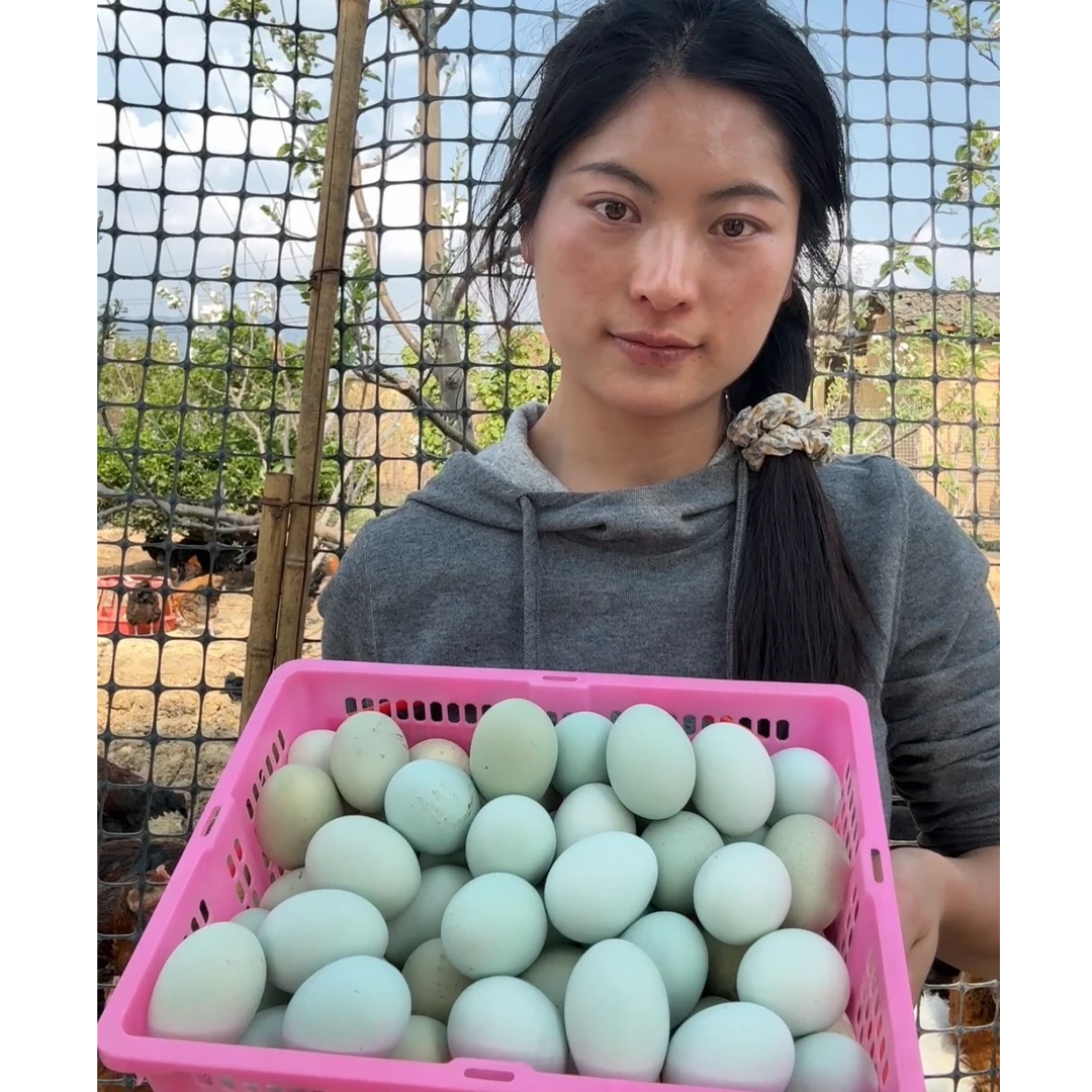 生态散养绿壳土鸡蛋农家直发健康营养（顺丰包邮）