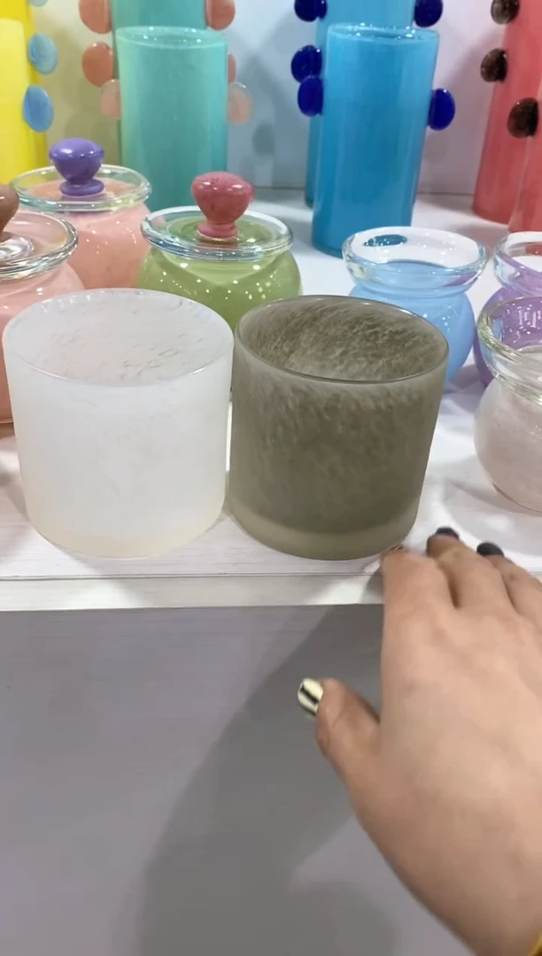 【闪购商品】琉璃慕忆家花瓶一对