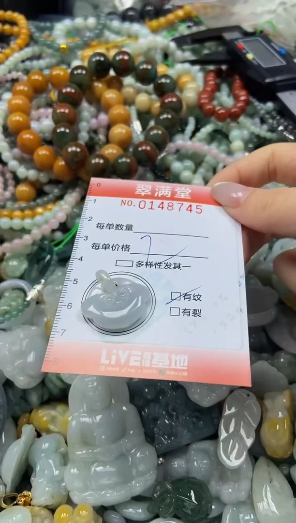 翡翠未镶嵌颈饰闪购0148745
