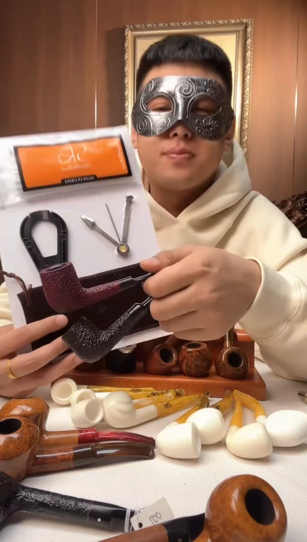 石楠木纯手工意大利石楠木烟斗