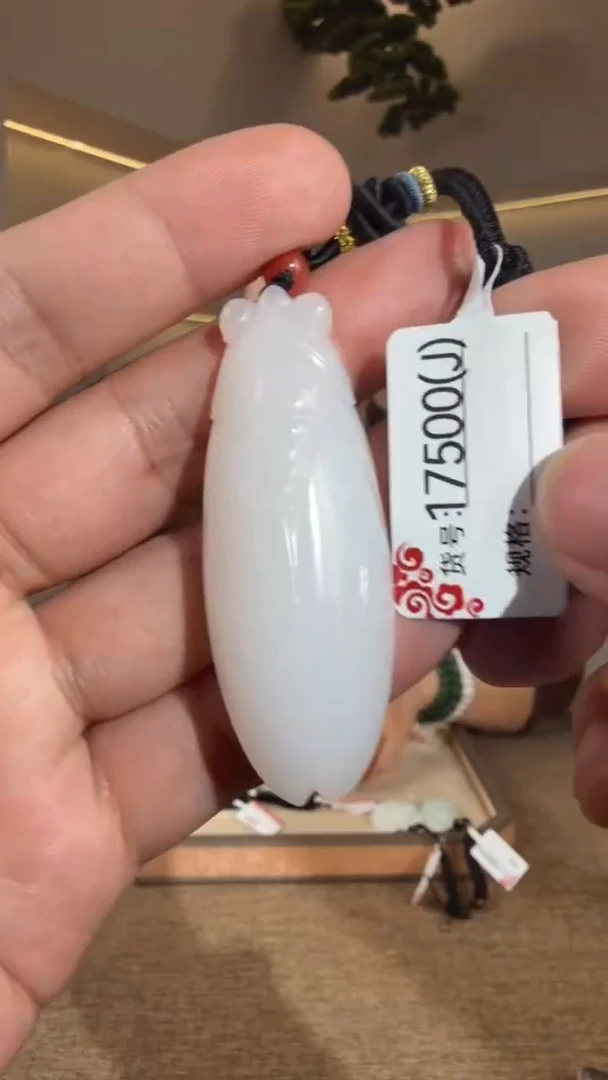 颈饰未镶嵌和田玉1J