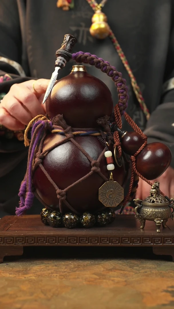 218大漆一物一拍记葫堂出品【不带手串】