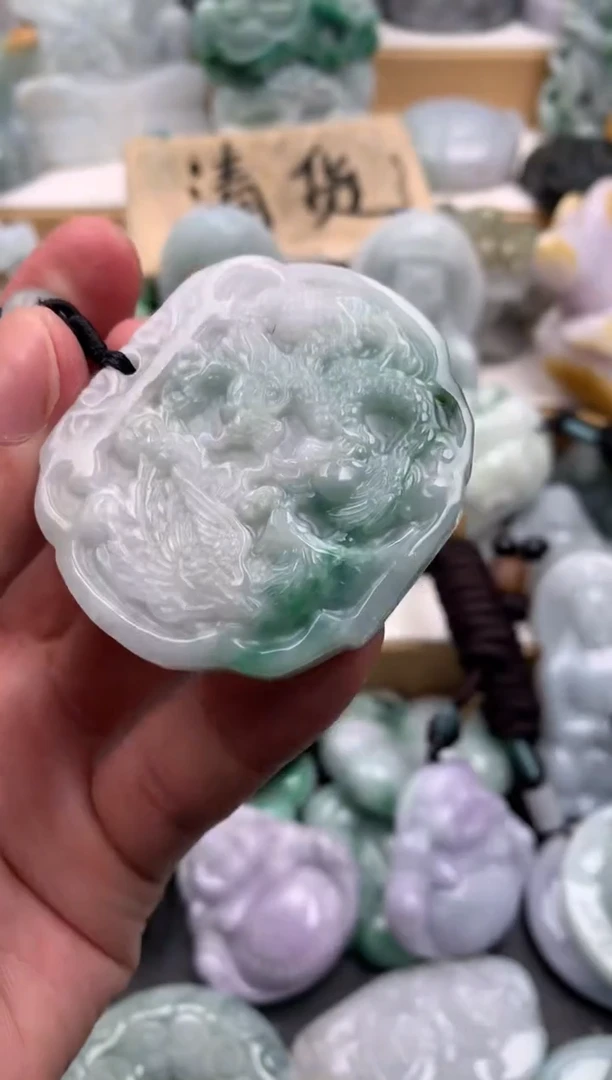 吊坠(不含链)未镶嵌翡翠1