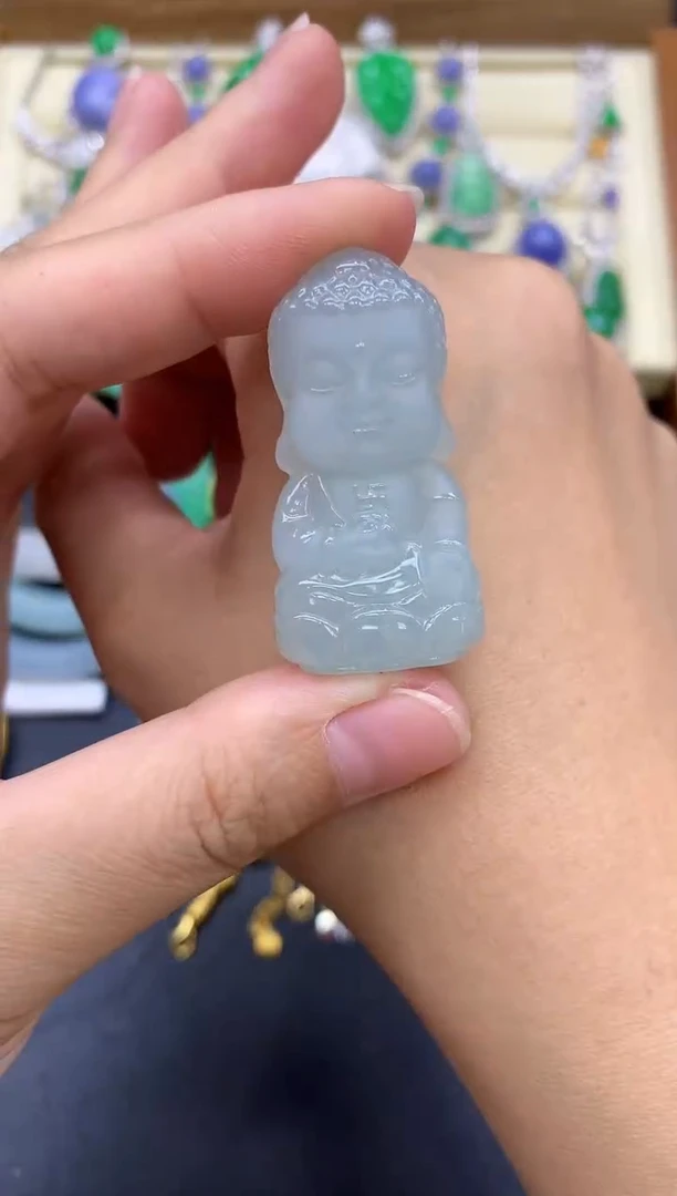 翡翠未镶嵌颈饰333-中国好珍宝
