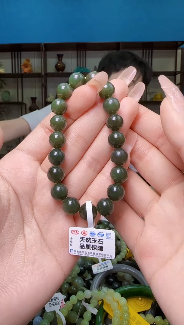 颈饰未镶嵌和田玉波***惊1