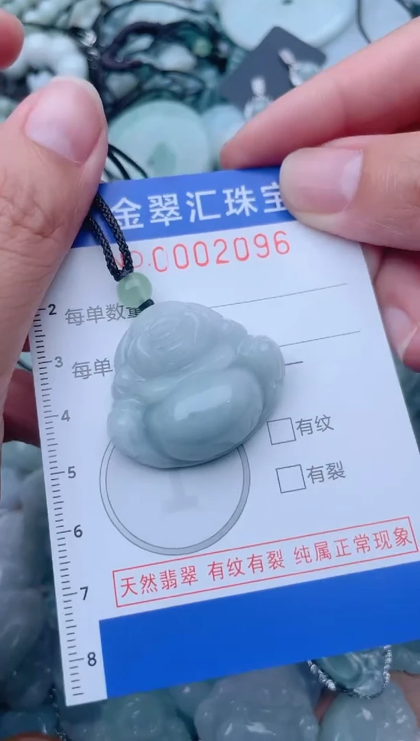 颈饰未镶嵌翡翠2096