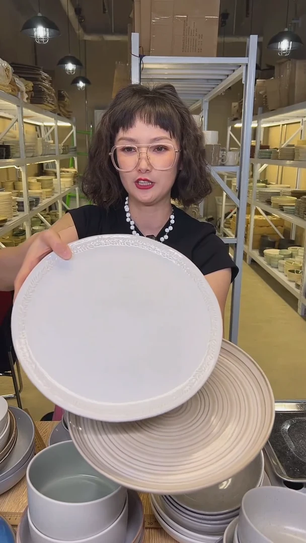 瓷123高温釉下彩陶瓷餐具