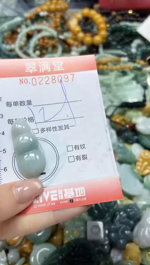 颈饰未镶嵌翡翠闪购0228097