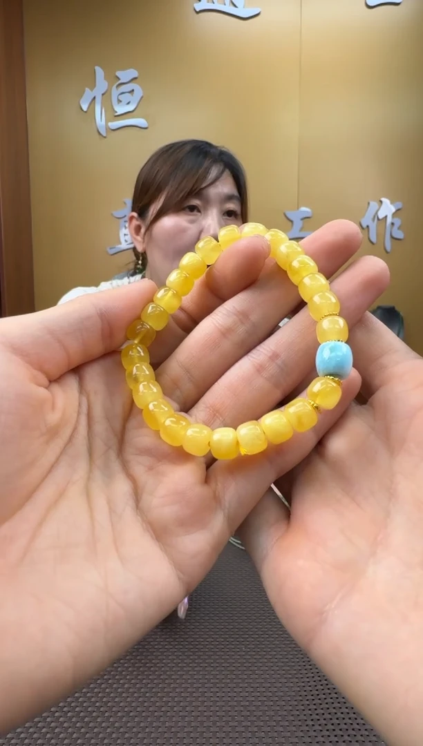 未镶嵌颈饰琥珀手串7多样性，发一