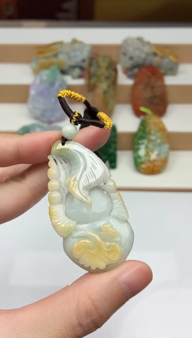 颈饰未镶嵌翡翠牌子