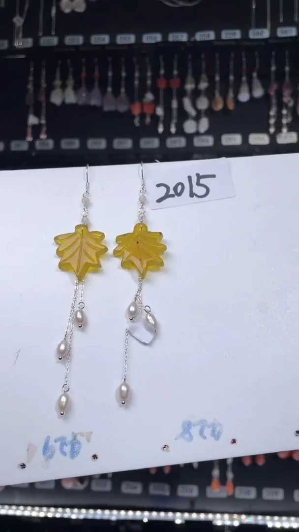 紫晶耳饰银S925镶嵌喜欢拍