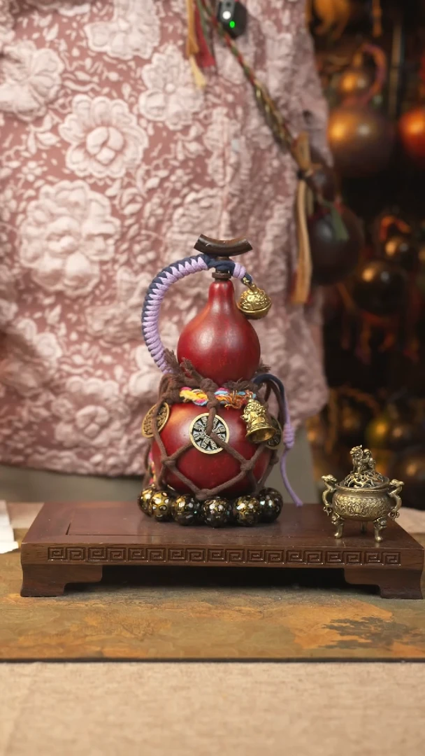 【闪购商品】498大漆葫芦一物一拍记葫堂出品