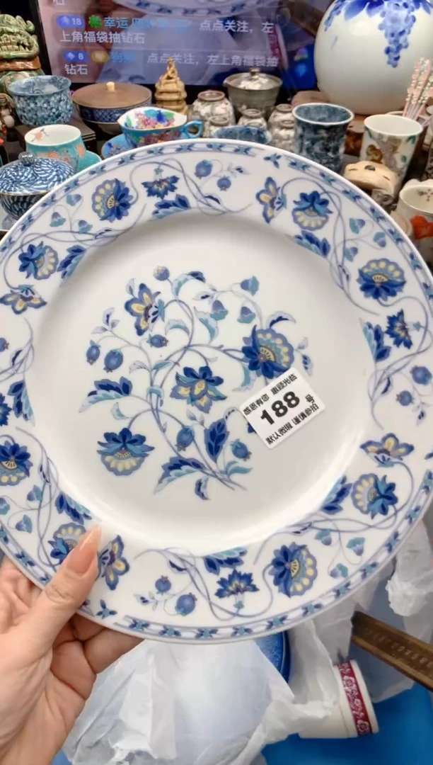 瓷片188号九姑娘工艺品瓷器