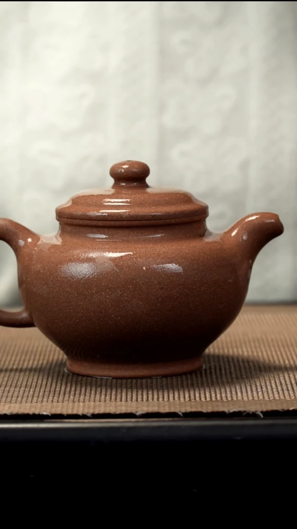 紫砂茶盏青灰段掇只240CC