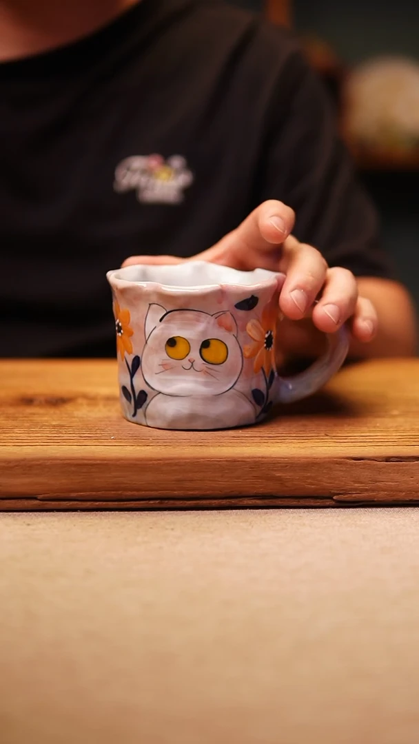 @@陶园瓷舍@@纯手工手绘@高温釉下彩