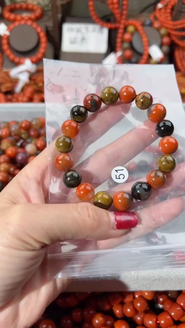 【闪购商品】南红玛瑙手串未镶嵌11