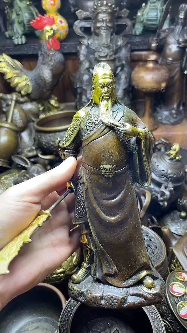 闪购链接，点击下单，有运费险，铜摆件