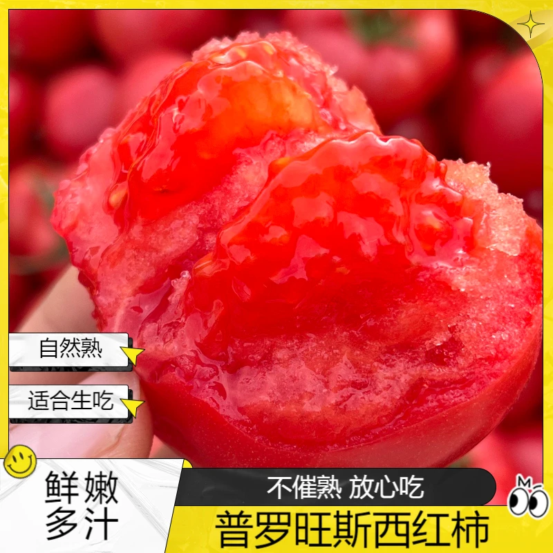 普罗旺斯番茄沙瓤心西红柿自然熟生吃水果生吃孕妇学生当季大番茄