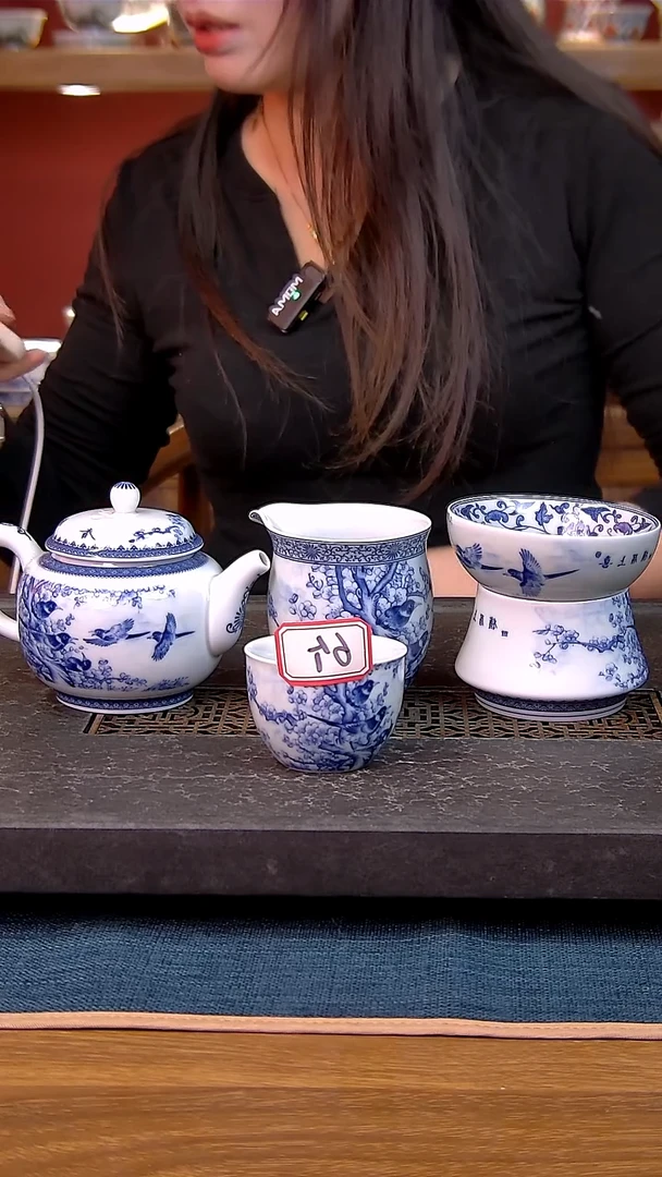 简装家用款9件套 白瓷陶瓷茶具