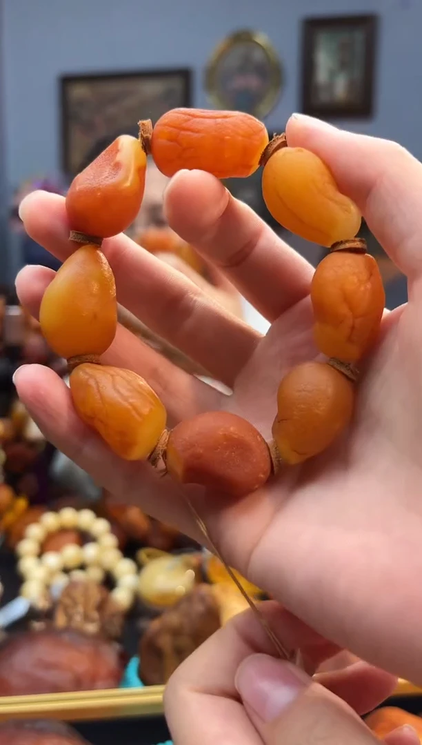 手串琥珀未镶嵌手串