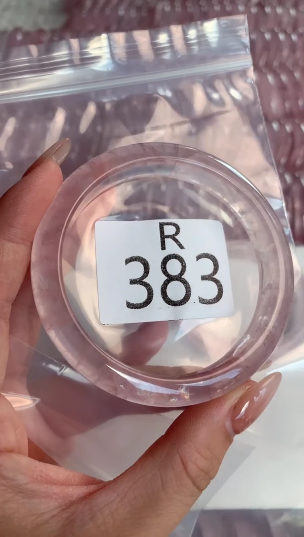 水晶珠宝半成品未镶嵌水晶手镯383-57