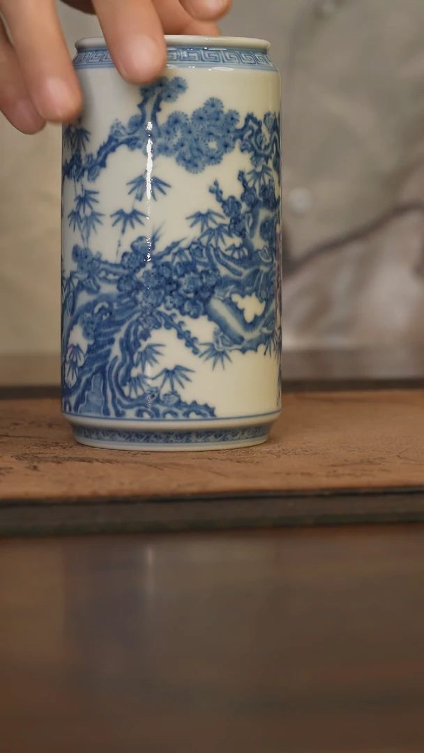 瓷片柴窑青花破价福利