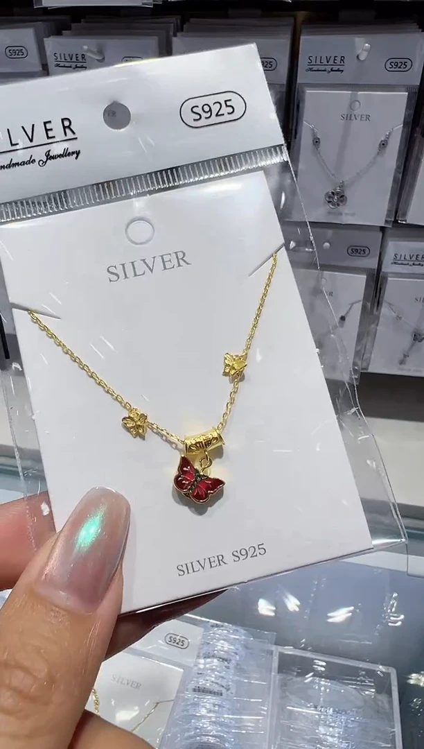 无吊坠925银时尚首饰 银饰