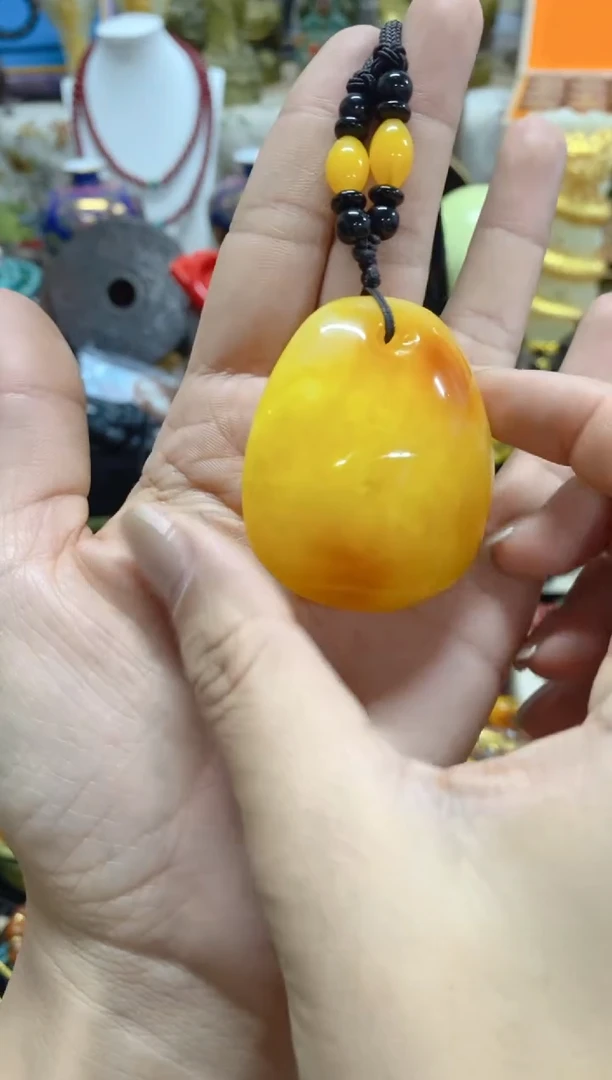 【闪购商品】蜜蜡颈饰未镶嵌主播推荐主播推荐