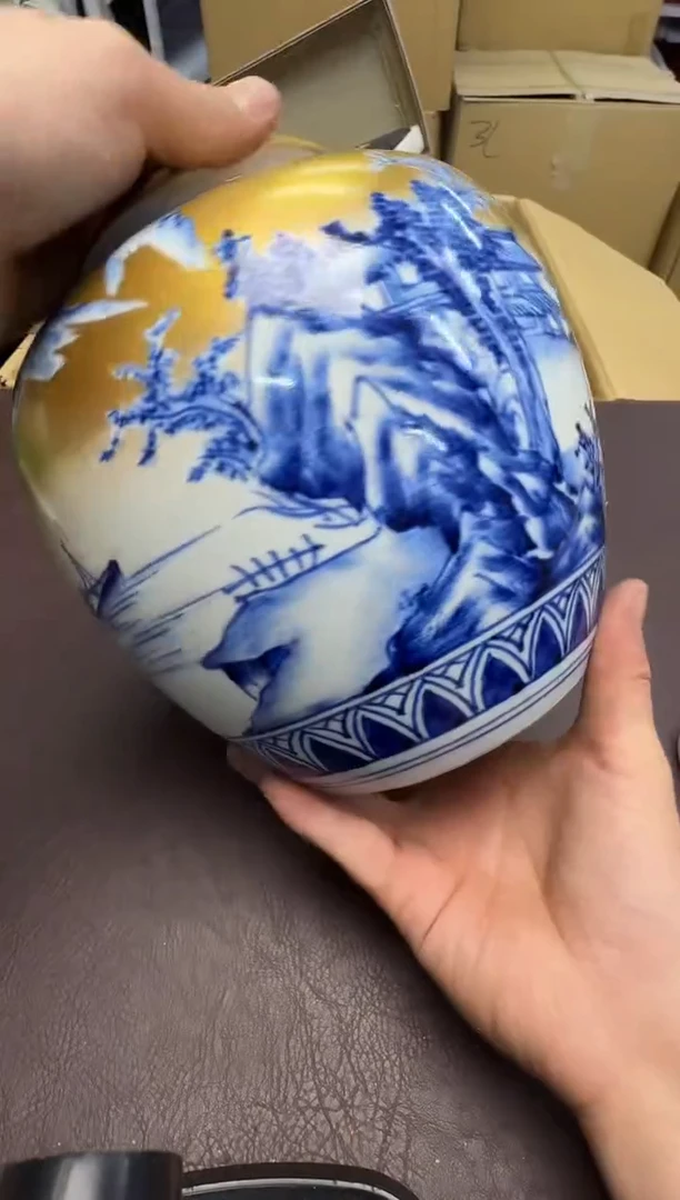 手工艺品钧瓷朵285