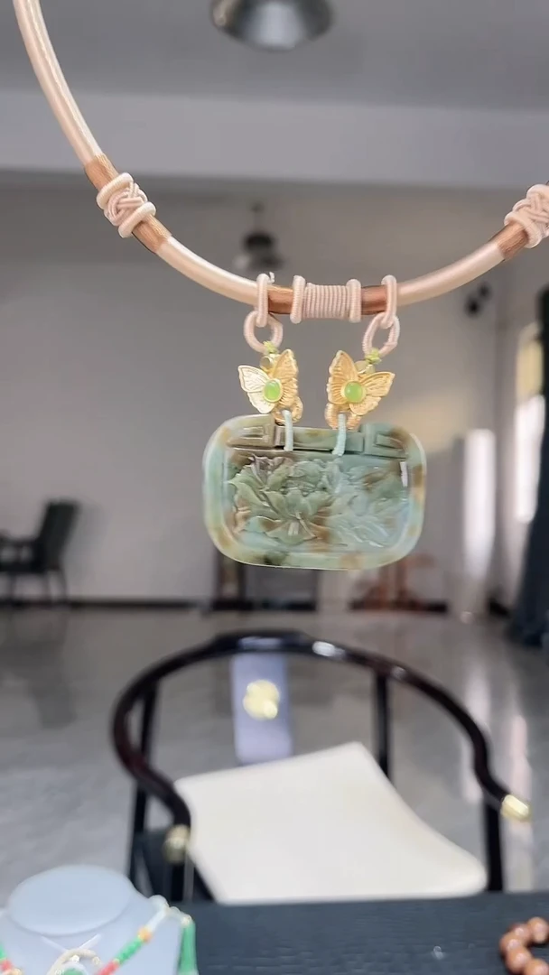 颈饰未镶嵌翡翠翡翠吊坠