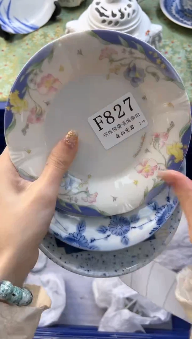 【闪购商品】瓷片          F827