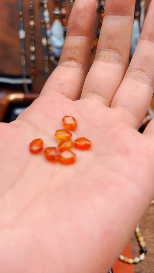 未镶嵌颈饰玛瑙/玉髓【肖钟出品】东南亚配珠随发1颗