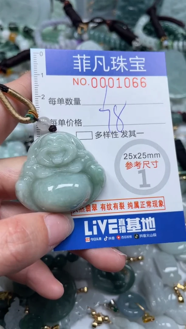 【闪购商品】翡翠颈饰未镶嵌00..1066