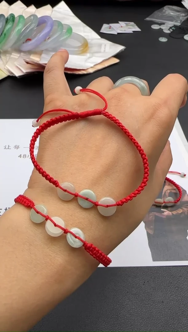 未镶嵌手绳翡翠MN11115-1多样性发1