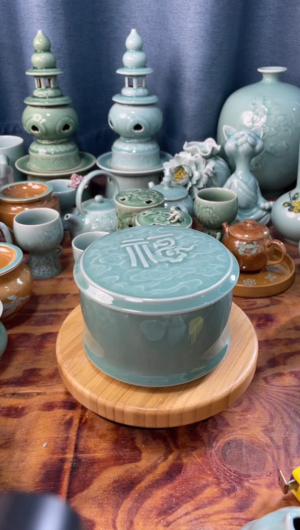 微瑕慧语瓷坊 龙泉青瓷大促