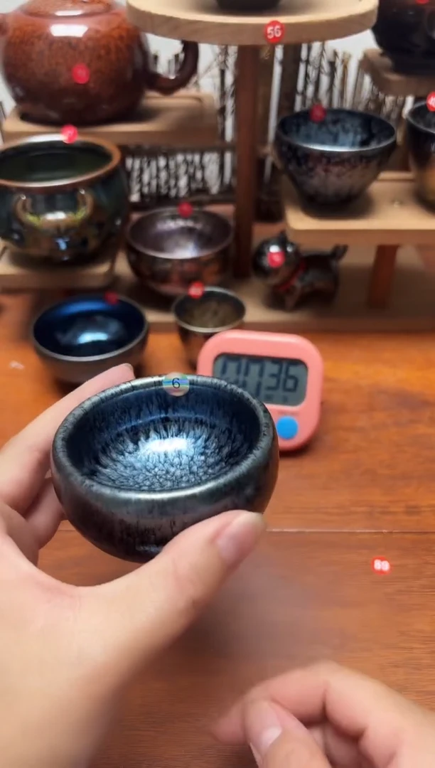 茶盏烬*生6号建盏工匠茶器