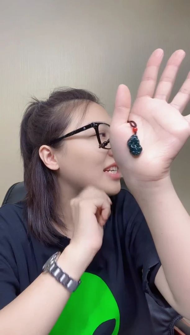 翡翠未镶嵌颈饰风*XM翡翠吊坠WZ-4