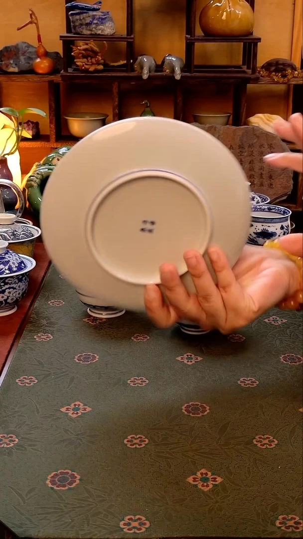 【手工手绘白胎壶承】