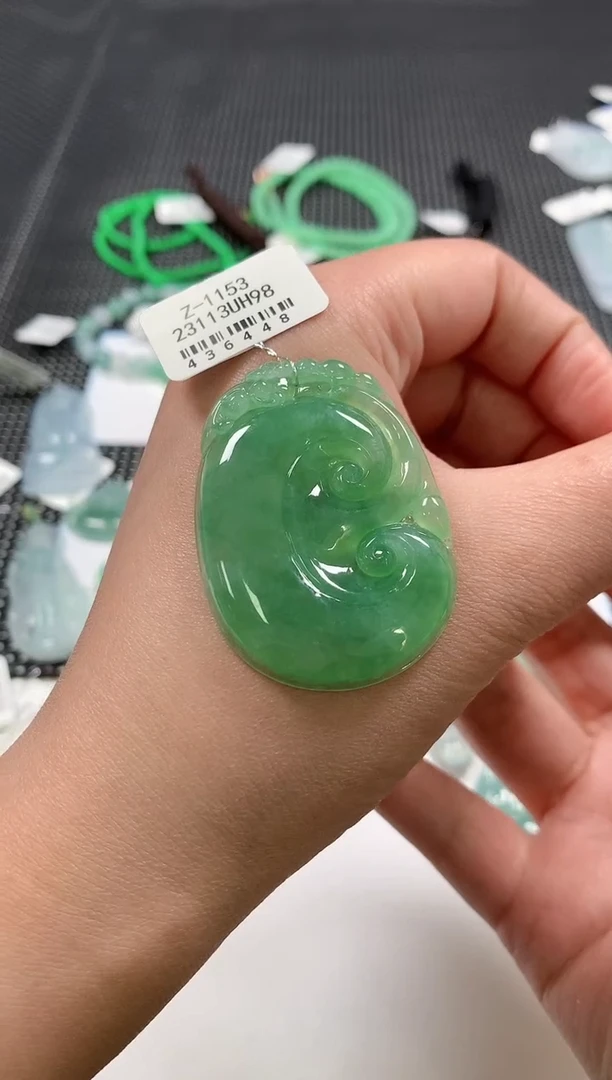 颈饰未镶嵌翡翠52