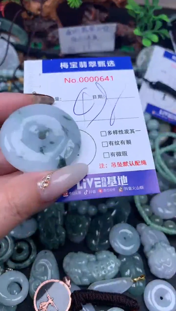 吊坠(不含链)未镶嵌翡翠48