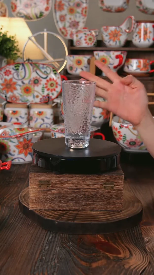 盘大号高款玻璃杯果汁啤酒洋酒杯