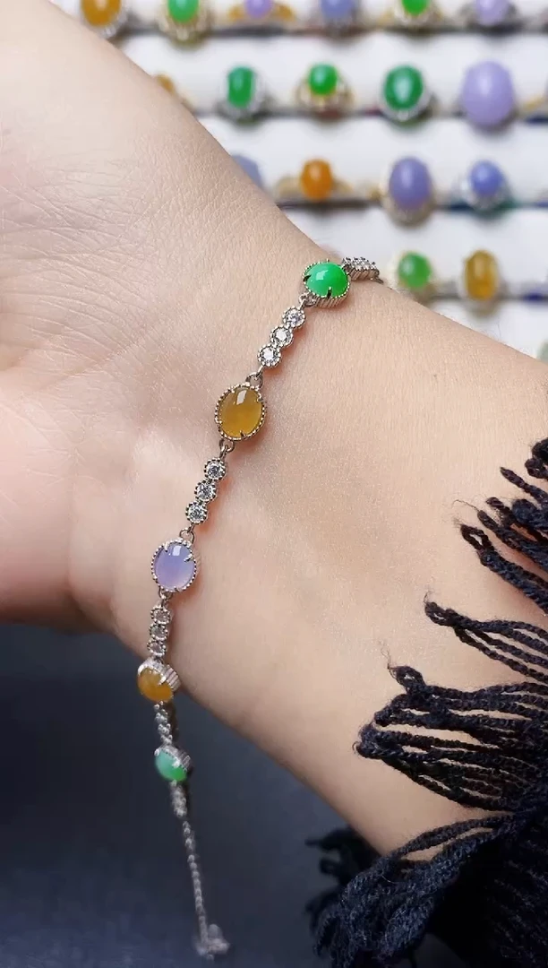 银S925镶嵌戒指翡翠1149