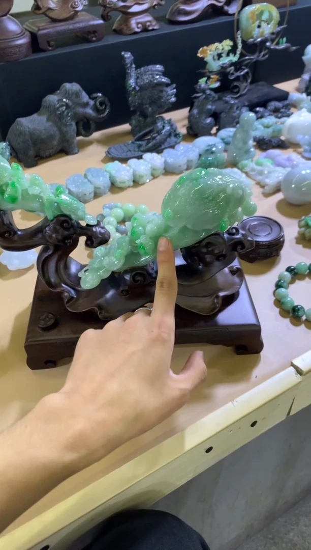 未镶嵌摆件翡翠用****3翡翠摆件