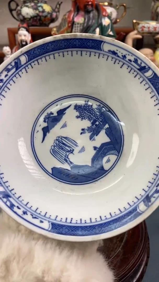 瓷片微瑕慎拍景德镇窑老厂瓷器单件