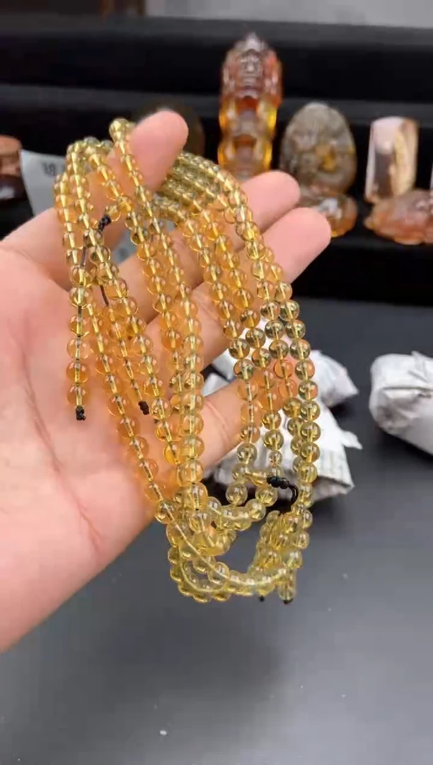 【闪购商品】琥珀手链未镶嵌蓝珀108项链【多样性发货其中一】