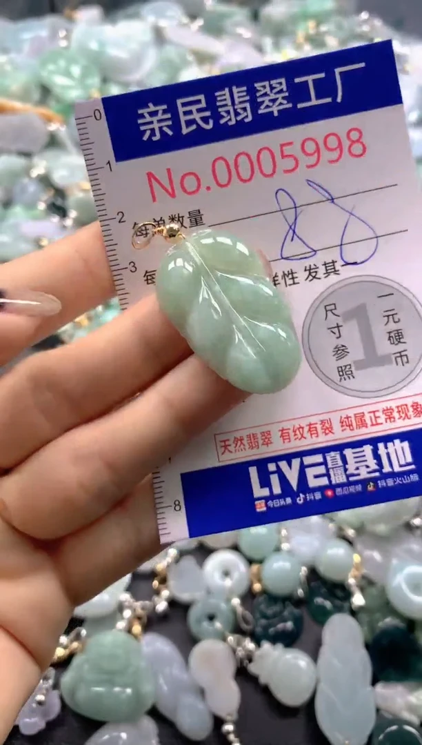 颈饰未镶嵌翡翠5998