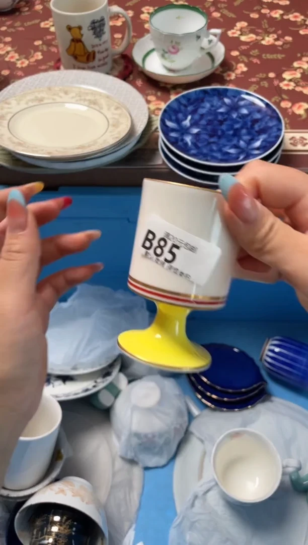 瓷片猫*瓷器瓷器B85