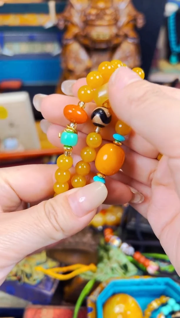 未镶嵌颈饰蜜蜡兰妹专属高端链接58