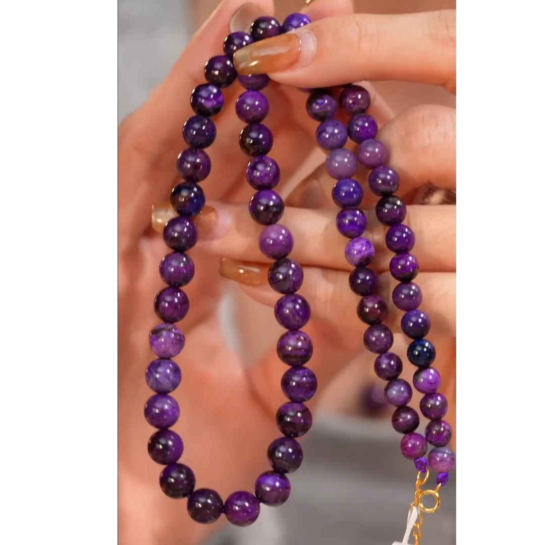 舒俱来帝王紫微塔/42cm/18k/6mm-7mm/AZB4092