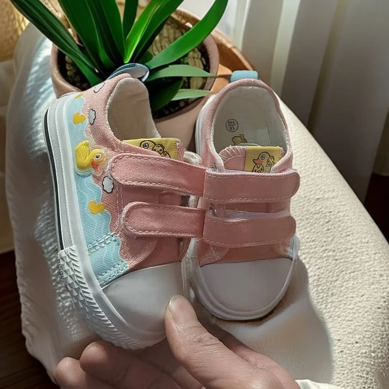 1005儿童帆布鞋童板鞋春秋新款女童鞋子学生布鞋潮款